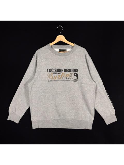 Other Designers Vintage - Vintage T&C Surf Hawaii Design Sweatshirt