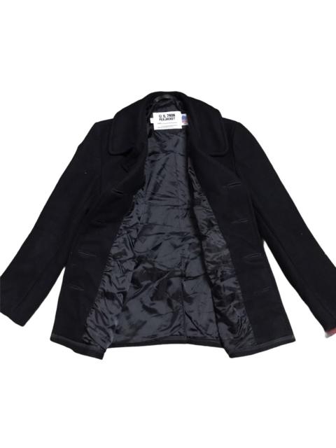 Other Designers Vintage - Vintage Schott NYC Pea Military Design Jacket