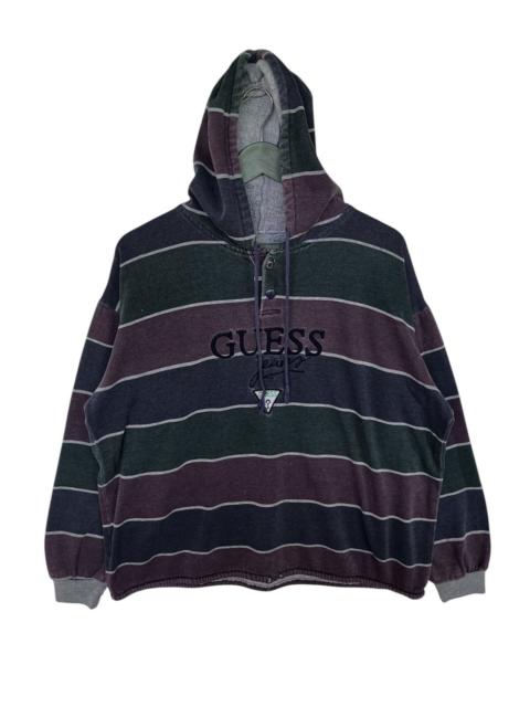 Other Designers Vintage Guess Jeans Half Button Hoodie