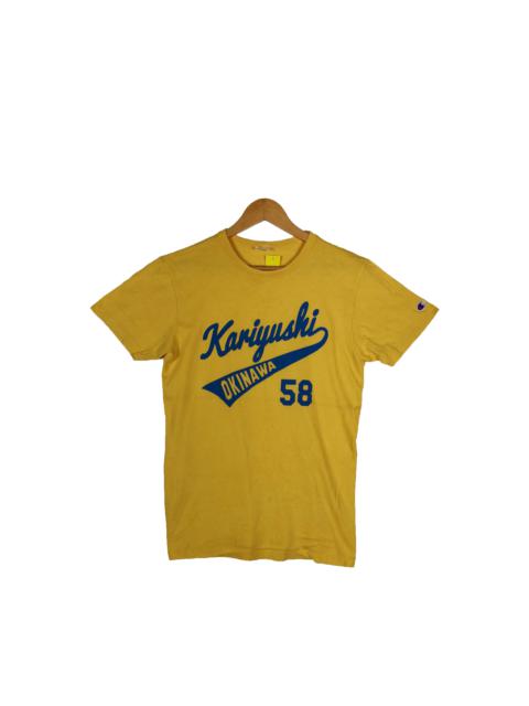 Other Designers Vintage - Vintage Champion T-Shirt Kariyushi Okinawa Champion Tees