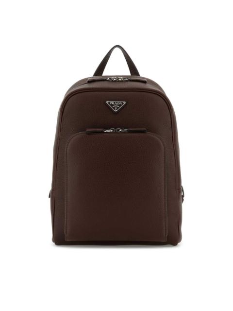 Prada Prada Brown Leather Backpack