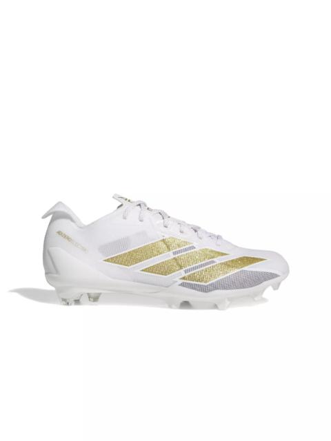 adidas Adizero Electric "Ftwr White/Gold Metallic" Men's Football Cleat