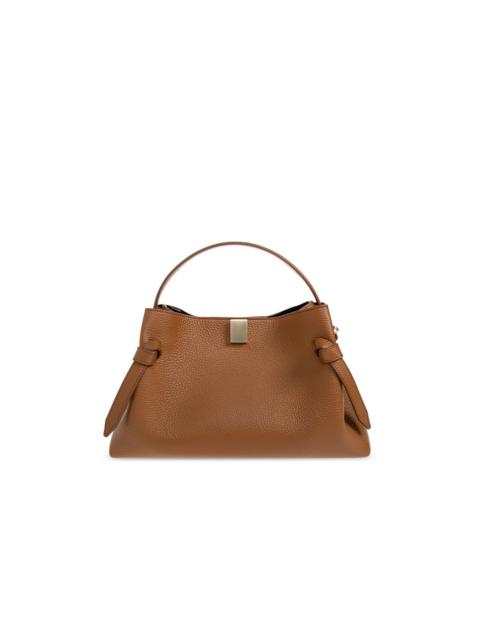 Other Designers Other - YUZEFI Hazel Gyoza Pebble Grain Leather Hand Bag New & Authe