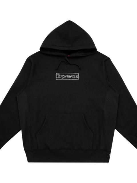 Supreme Kaws Chalk Logo Hoodie "SS 21"