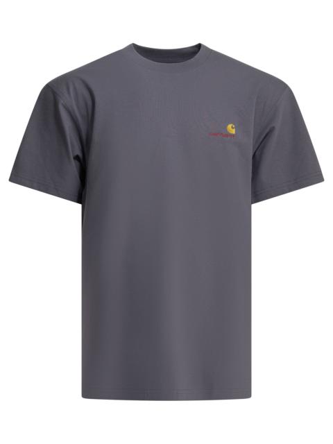 Carhartt WIP Carhartt WIP American Script Crew-neck T-shirt Purple