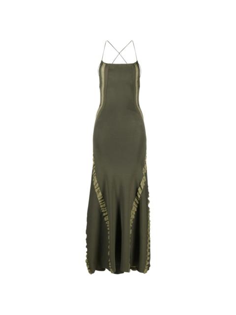 JACQUEMUS scoop-neck spaghetti-strap dress