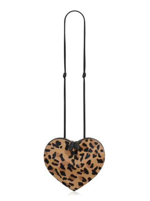 Alaïa Le Coeur Leopard-Print Pony Hair Bag animal