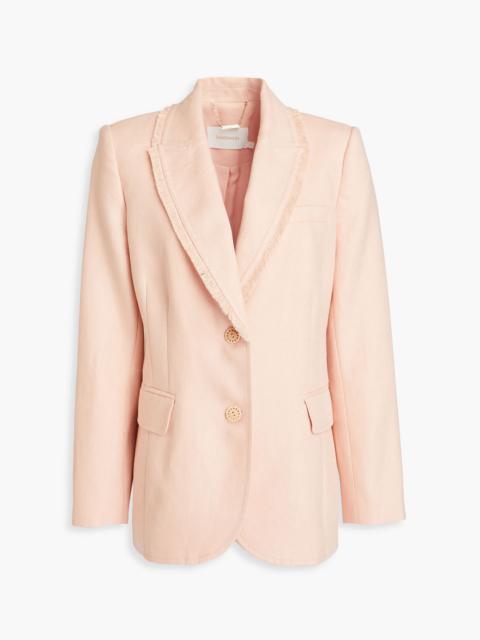 Zimmermann Linen-canvas blazer