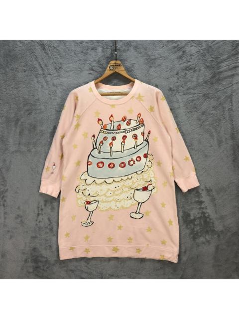 ISSEY MIYAKE Tsumori Chisato Sleep Star Fleece Long Sweatshirts #5682-202