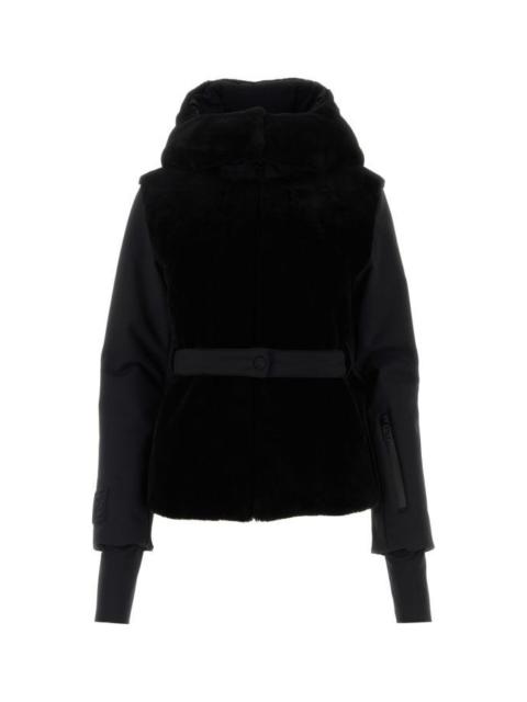 Fendi Woman Black Stretch Nylon Jacket