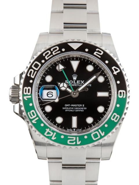 ROLEX Pre-Owned Rolex GMT Master II Left Handed Sprite Ref 126720VTNR