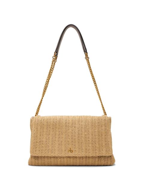 rag & bone Beige Chelsea Large Flap Bag
