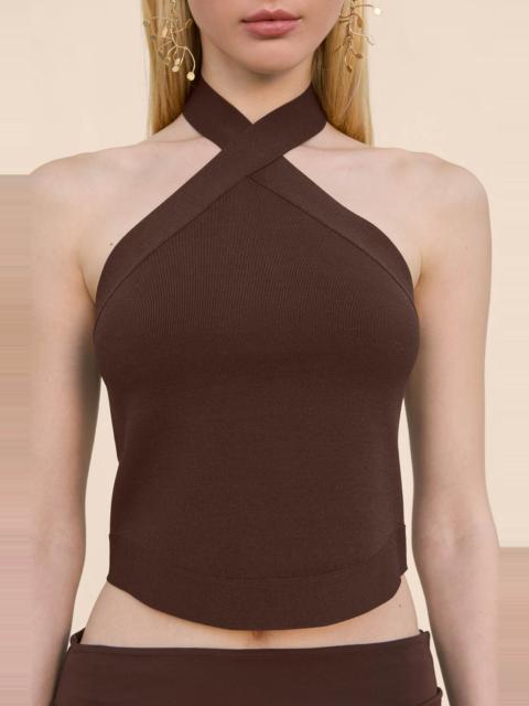 Cult Gaia LOUISA KNIT TOP