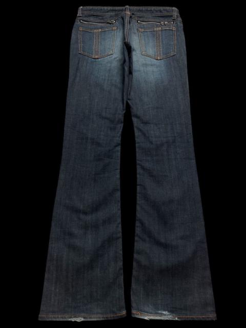 If Six Was Nine - Flare💥90s Style Schlussel Sick Sand Wash Distress Dark Jean