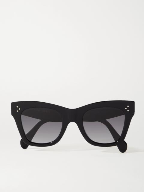CELINE Oversized Cat-eye Acetate Sunglasses