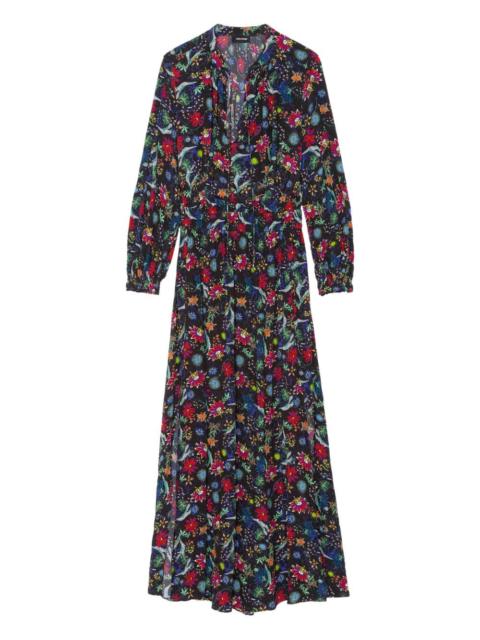 Zadig & Voltaire Rayado floral maxi dress