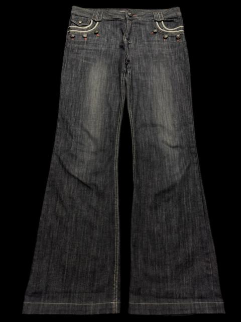 Vintage - 💥Flare💥90s Style Lacoupe Pour Femme Faded Bootcut Jean