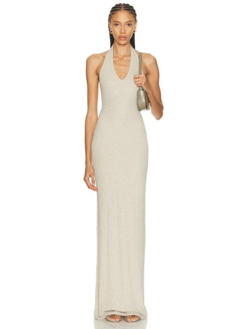 ÉTERNE Halter Maxi Dress
