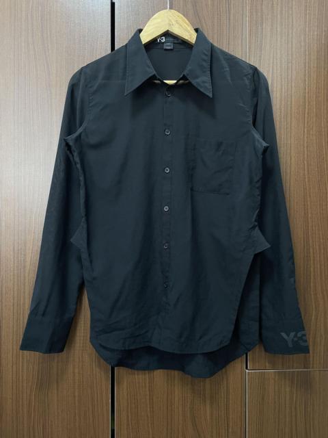 adidas Y-3 See Through Button Up Long sleeve