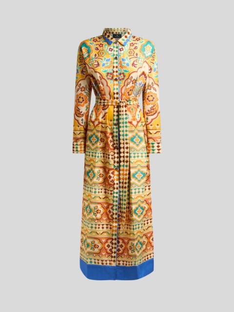 Etro COTTON AND SILK SHIRT DRESS