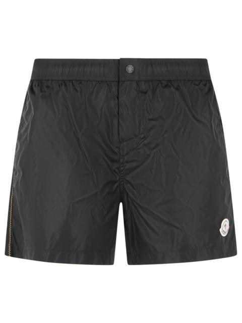 Moncler Moncler Black Polyamide Swimsuit Men