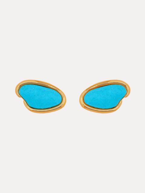 Oscar de la Renta RESIN O EARRINGS
