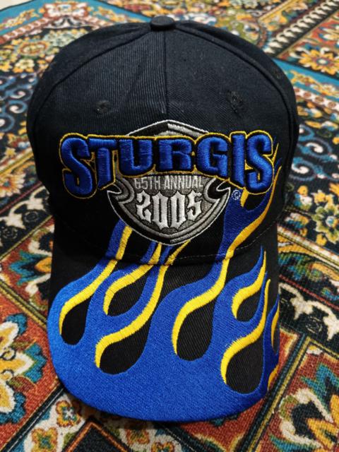 Vintage - STURGIS 2005 65tf Annual Embroidery Flames Cap
