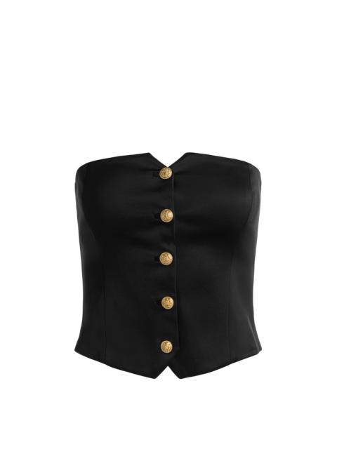 Alice + Olivia KELCEY STRAPLESS VEST