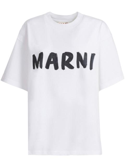 Marni logo-print crew-neck T-shirt