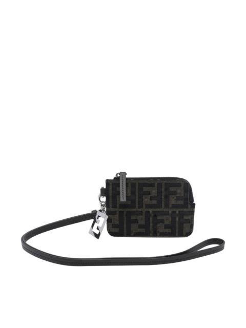 FENDI Fendi Men Ff Jacquard Card Holder