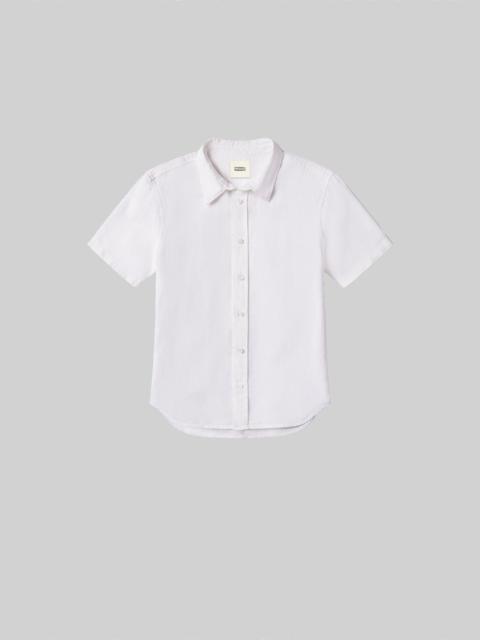 Citizens of Humanity Cairo Short Sleeve Linen Shirt
In White