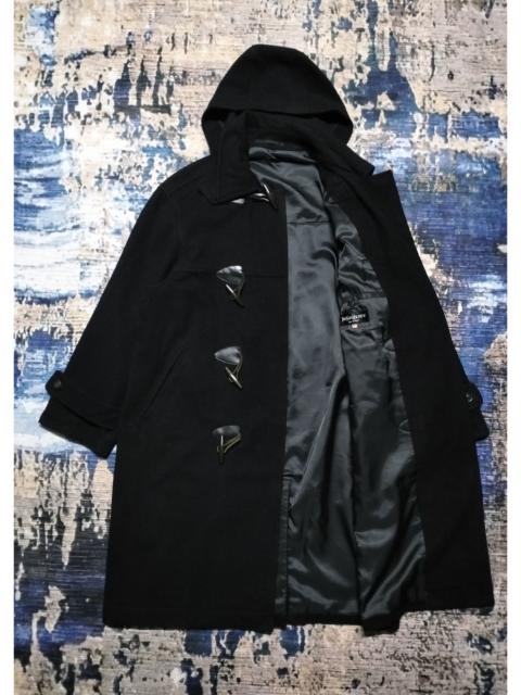 SAINT LAURENT Vtg Yves Saint Laurent Pour Homme Wool Duffle Coat Hoodie