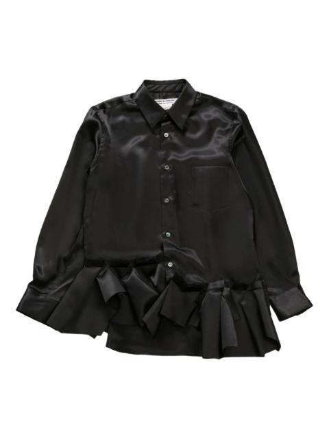 Comme des Garçons Comme des Garçons Polyester Satin Thin Shirt