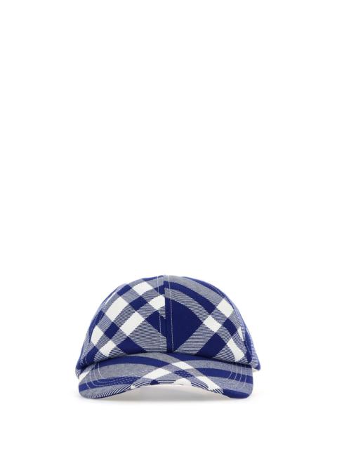 Burberry Embroidered polyester blend baseball cap
