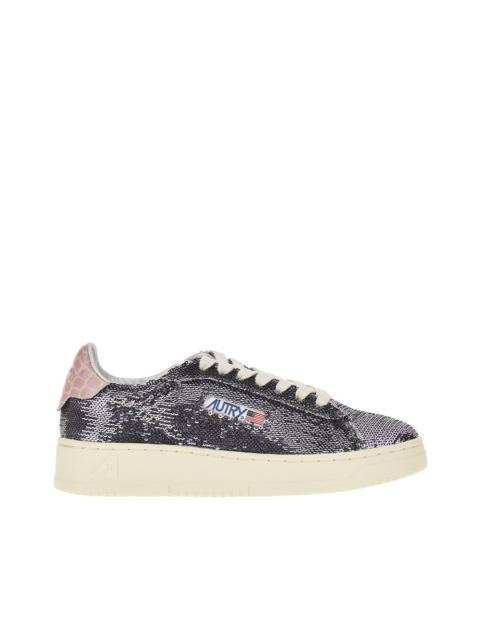 AUTRY Autry 'Sparkling' Dallas Low Sneakers Purple Women