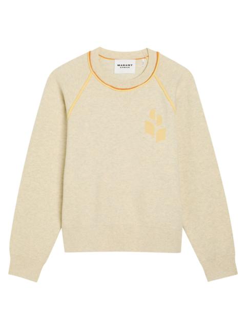 Isabel Marant Étoile Isabel Marant étoile Loriby Logo Cotton-blend Jumper