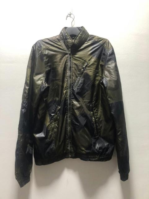 Diesel DIESEL Italy Jacket Hoodie Camo Two Zip Function Military