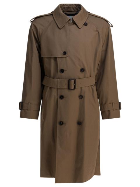 Burberry Burberry Long Gabardine Trench Coat