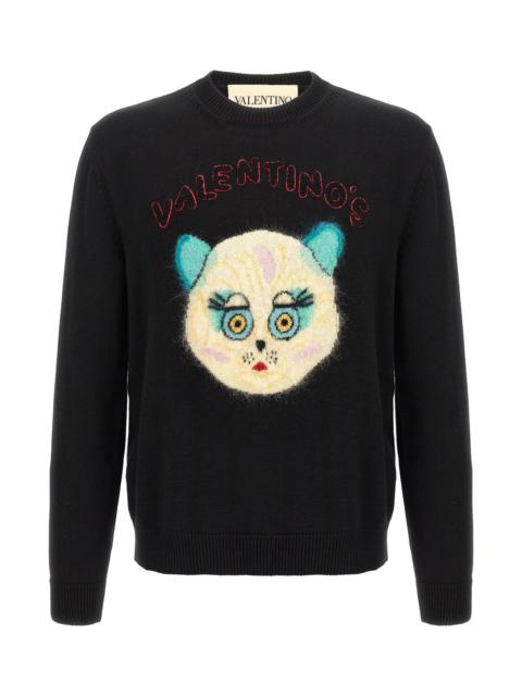 Valentino Valentino Garavani 'Le Chat de la Maison' sweater