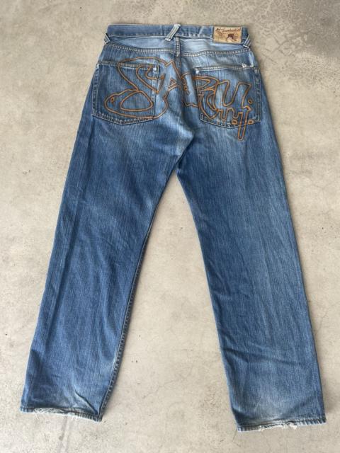 Other Designers Japanese Brand Embroidered Jeans