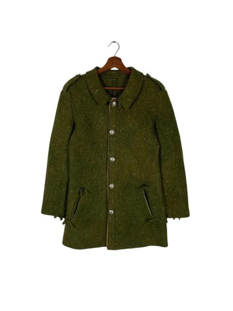 Yohji Yamamoto Stunning AW 1996 Yohji Yamamoto Jacket Wool Blend Woman Coat