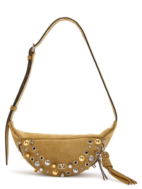 Valentino Garavani Embellished Suede Belt bag
