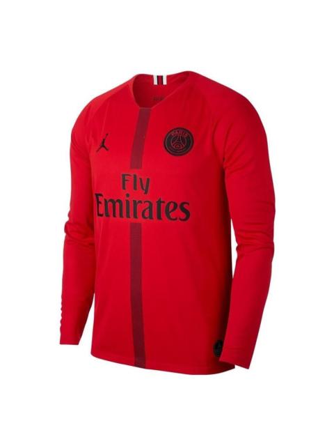 Jordan Air Jordan x Paris Saint Germain Goalkeeper Shirt 'University Red Black' AJ2395-659
