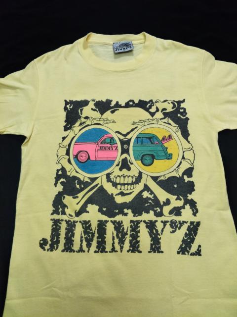 Vintage - Archive 80s JIMMYZ Skull Old Surf Skate Punk Made In USA