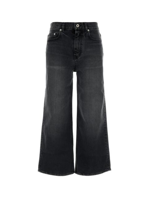 KENZO Black stretch denim jeans