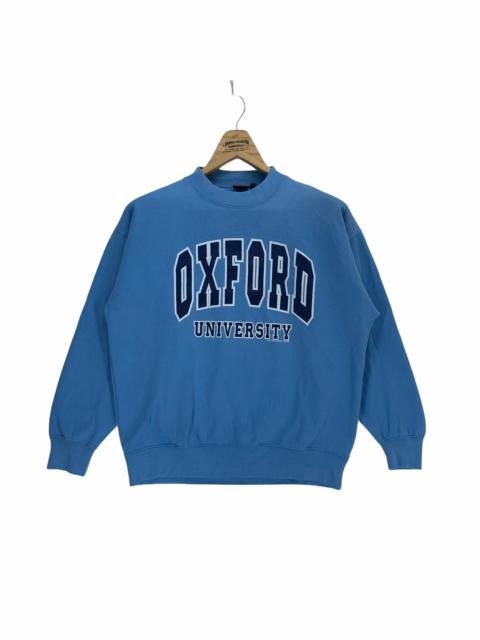 Other Designers Vintage - OXFORD UNIVERSITY Big Logo Crew Neck Sweatshirt #2913-59