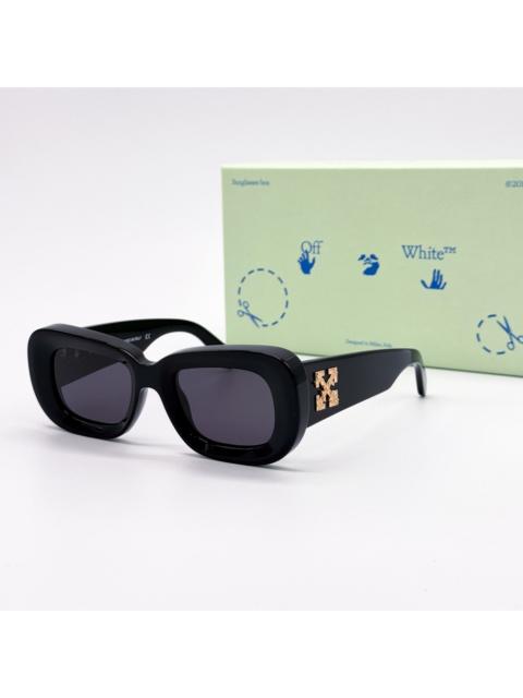 Off-White NEW OFF-WHITE CARRARA 007 BLACK SUNGLASSES OFF-WHITE EYEWEAR