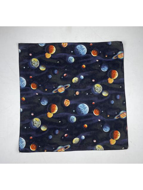 Other Designers Vintage - universe bandana handkerchief neckerchief scarf