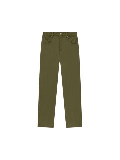 ESSENTIALS Fear of God Essentials Textured Nylon 5-Pocket Pant 'Military'