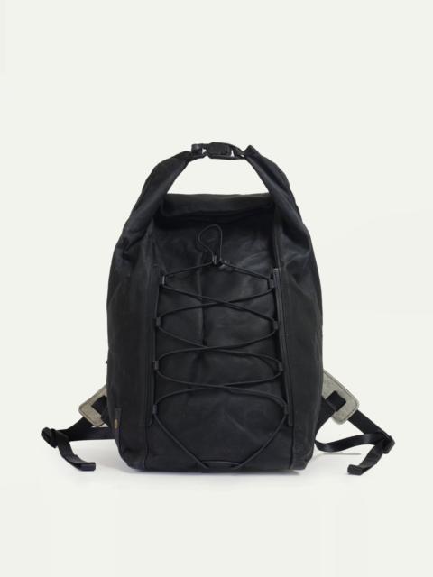 Bleu de Chauffe MÉTÉORE BACKPACK  -  BLACK WAXED